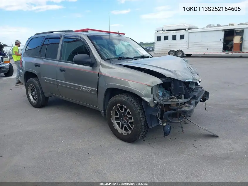 2005 GMC Envoy Sle VIN: 1GKDT13S252164605 Lot: 45413613