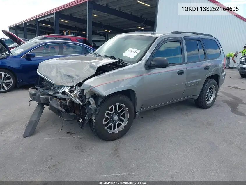 2005 GMC Envoy Sle VIN: 1GKDT13S252164605 Lot: 45413613