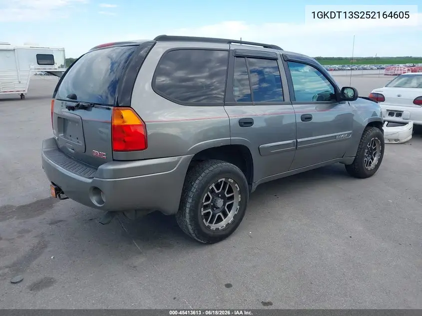 2005 GMC Envoy Sle VIN: 1GKDT13S252164605 Lot: 45413613