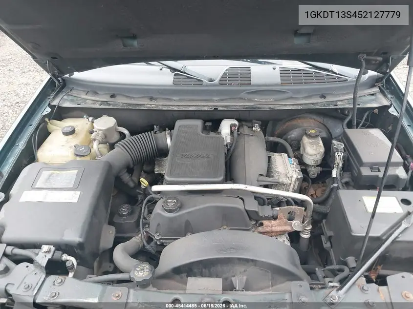 2005 GMC Envoy Sle VIN: 1GKDT13S452127779 Lot: 45414485