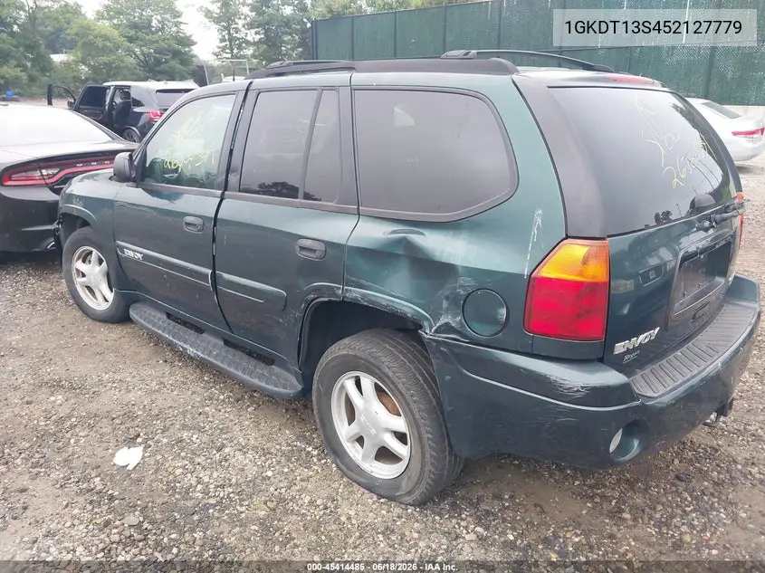 2005 GMC Envoy Sle VIN: 1GKDT13S452127779 Lot: 45414485