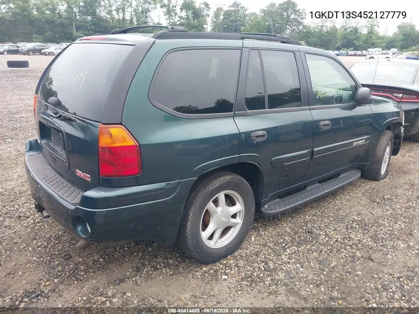 2005 GMC Envoy Sle VIN: 1GKDT13S452127779 Lot: 45414485
