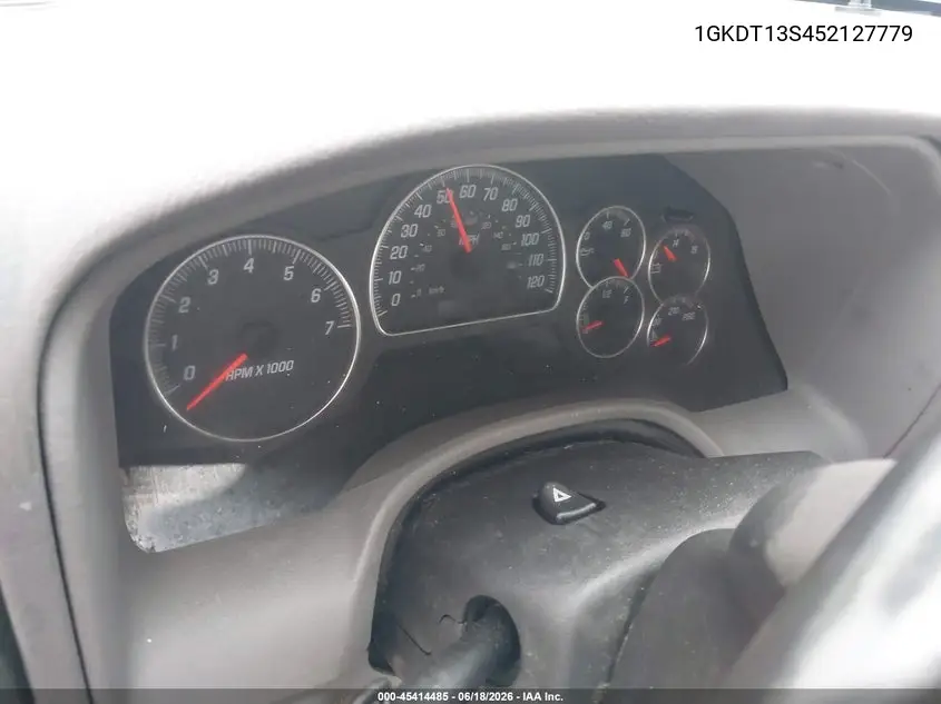 2005 GMC Envoy Sle VIN: 1GKDT13S452127779 Lot: 45414485