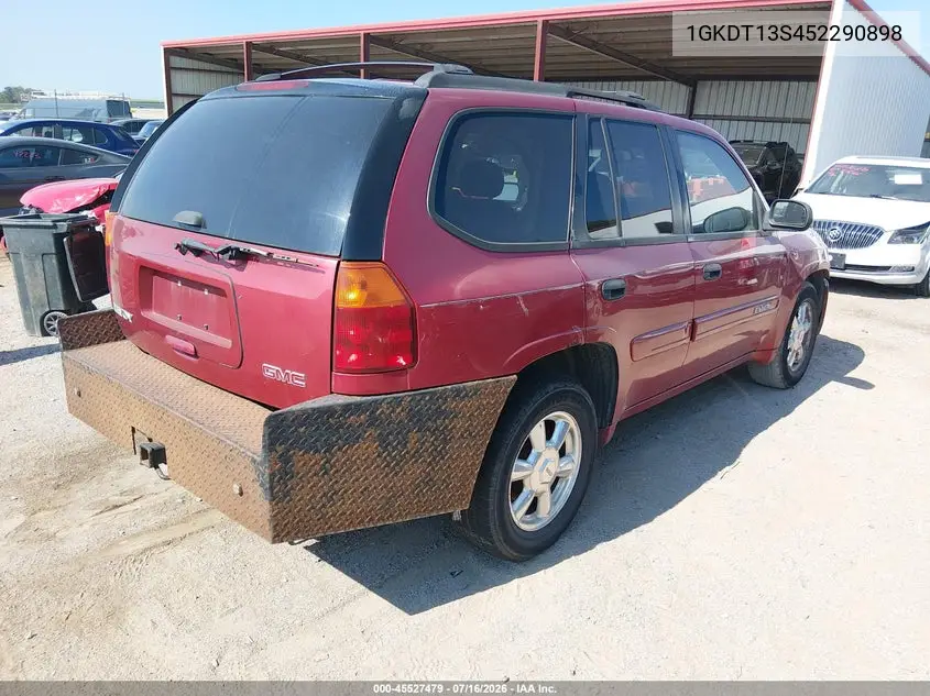 2005 GMC Envoy Sle VIN: 1GKDT13S452290898 Lot: 45527479