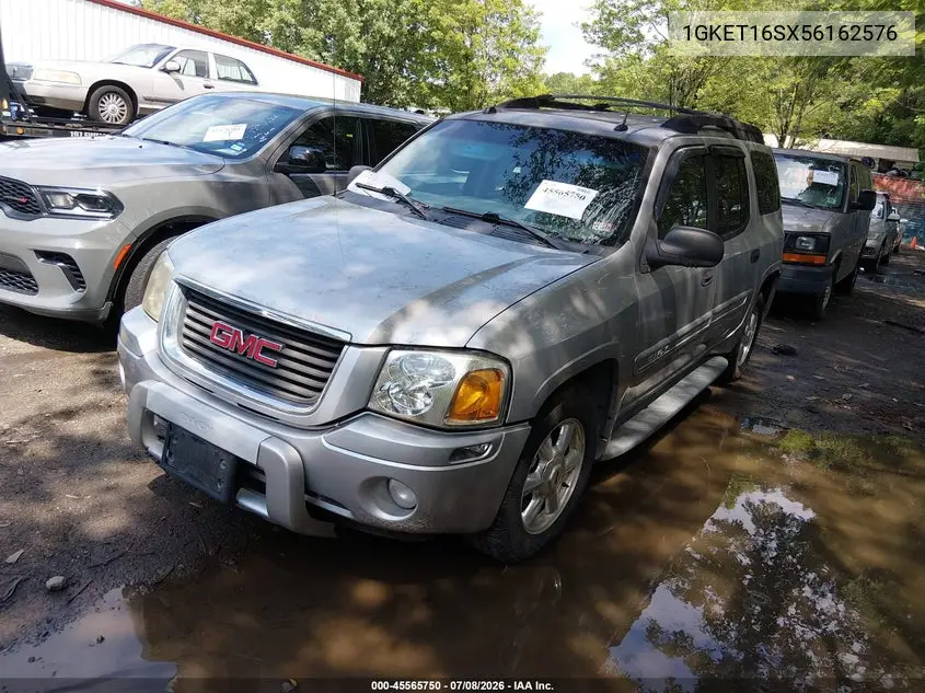 2005 GMC Envoy Xl Sle VIN: 1GKET16SX56162576 Lot: 45565750