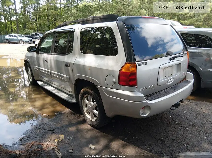 2005 GMC Envoy Xl Sle VIN: 1GKET16SX56162576 Lot: 45565750