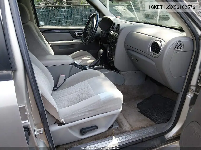 2005 GMC Envoy Xl Sle VIN: 1GKET16SX56162576 Lot: 45565750