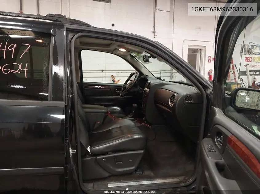 2006 GMC Envoy Denali VIN: 1GKET63M962330316 Lot: 44970624