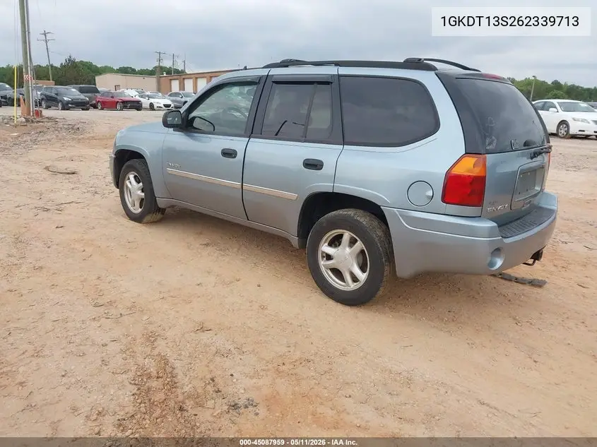 2006 GMC Envoy Sle VIN: 1GKDT13S262339713 Lot: 45087959