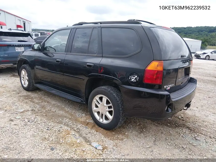 2006 GMC Envoy Denali VIN: 1GKET63M962239532 Lot: 45097056