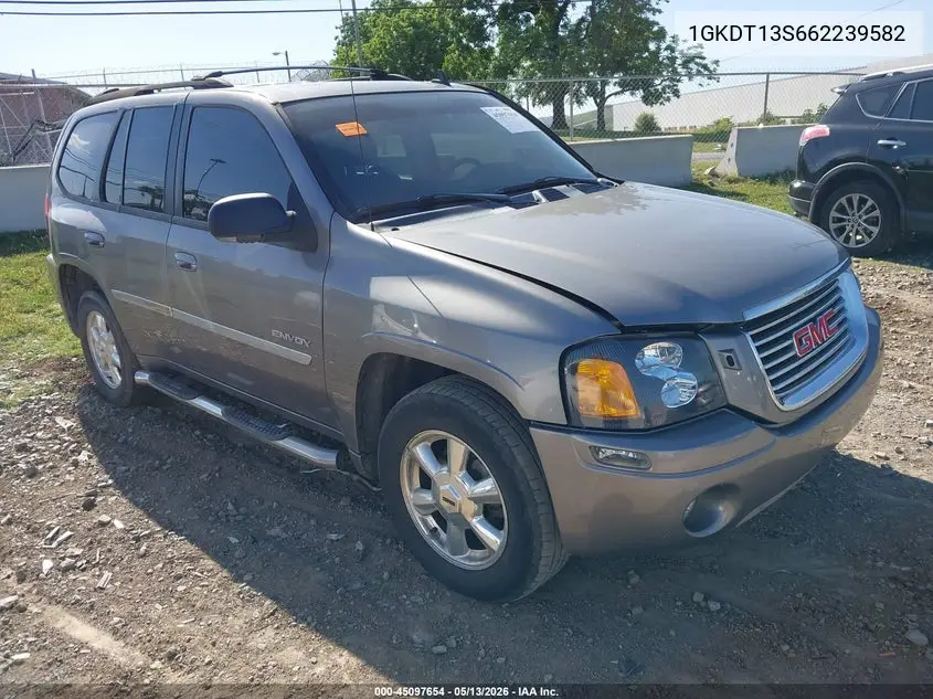 2006 GMC Envoy Slt VIN: 1GKDT13S662239582 Lot: 45097654