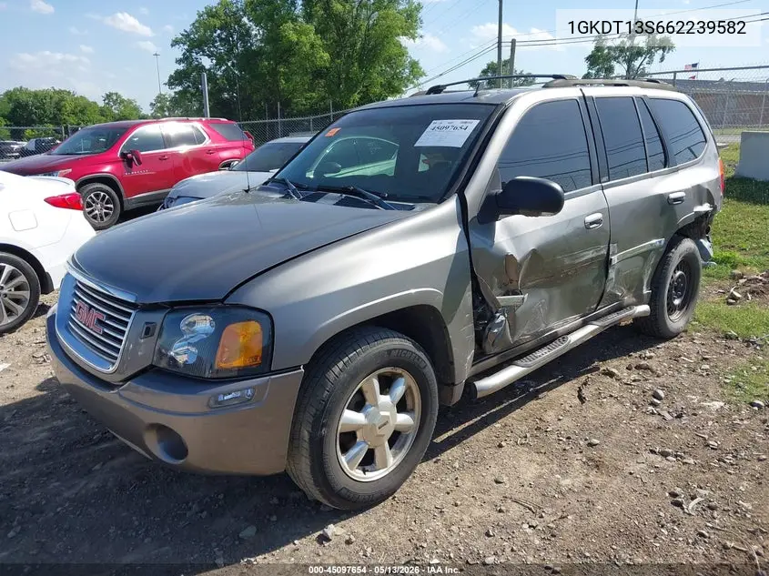 2006 GMC Envoy Slt VIN: 1GKDT13S662239582 Lot: 45097654
