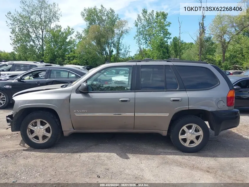 2006 GMC Envoy Slt VIN: 1GKDT13SX62268406 Lot: 45256354
