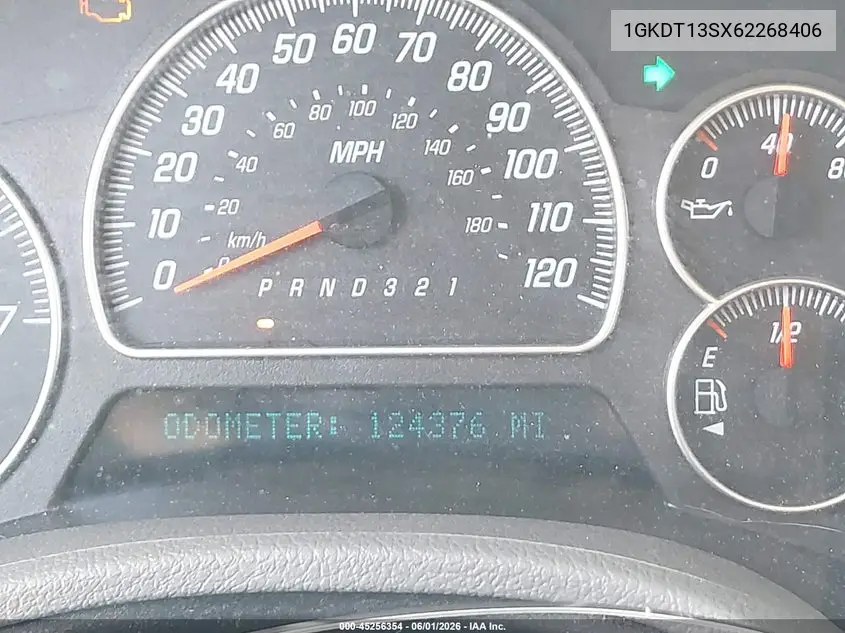 2006 GMC Envoy Slt VIN: 1GKDT13SX62268406 Lot: 45256354