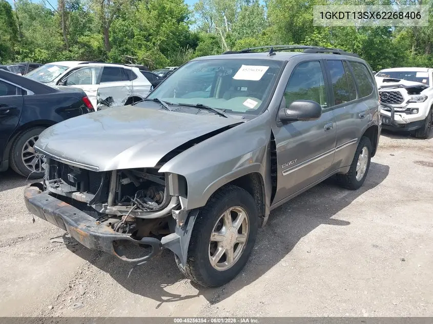 2006 GMC Envoy Slt VIN: 1GKDT13SX62268406 Lot: 45256354