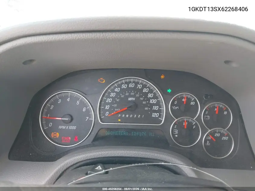 2006 GMC Envoy Slt VIN: 1GKDT13SX62268406 Lot: 45256354
