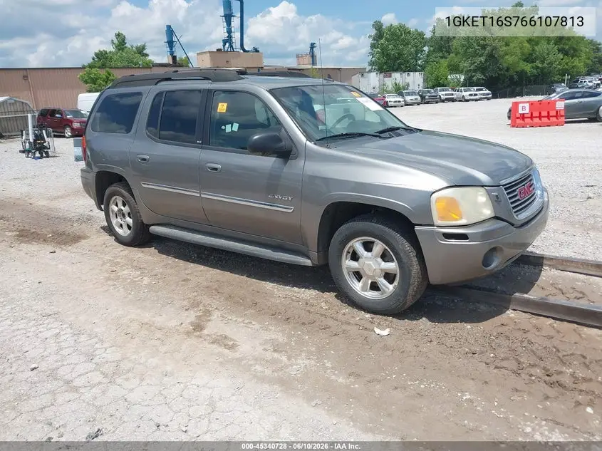 2006 GMC Envoy Xl Slt VIN: 1GKET16S766107813 Lot: 45340728