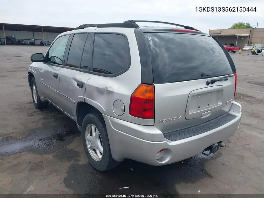 2006 GMC Envoy Sle VIN: 1GKDS13S562150444 Lot: 45612545