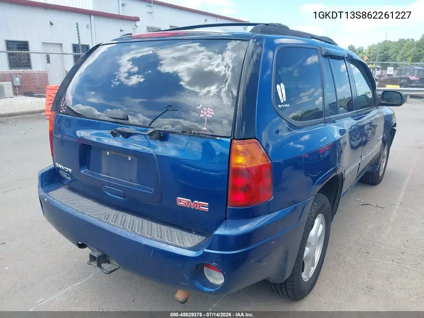 2006 GMC Envoy Sle VIN: 1GKDT13S862261227 Lot: 45629376