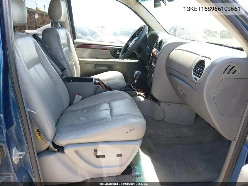 2006 GMC Envoy Xl Slt VIN: 1GKET16S966109661 Lot: 45635641