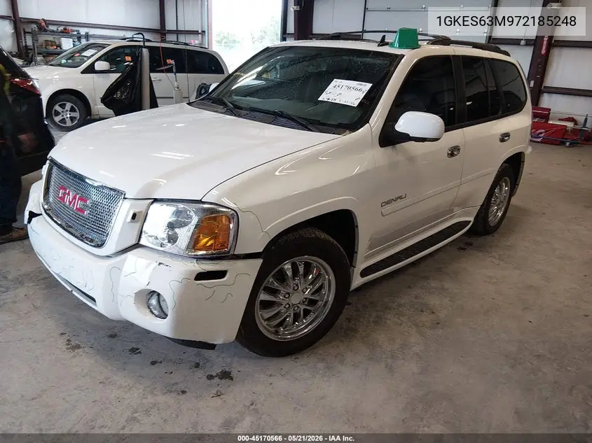 2007 GMC Envoy Denali VIN: 1GKES63M972185248 Lot: 45170566