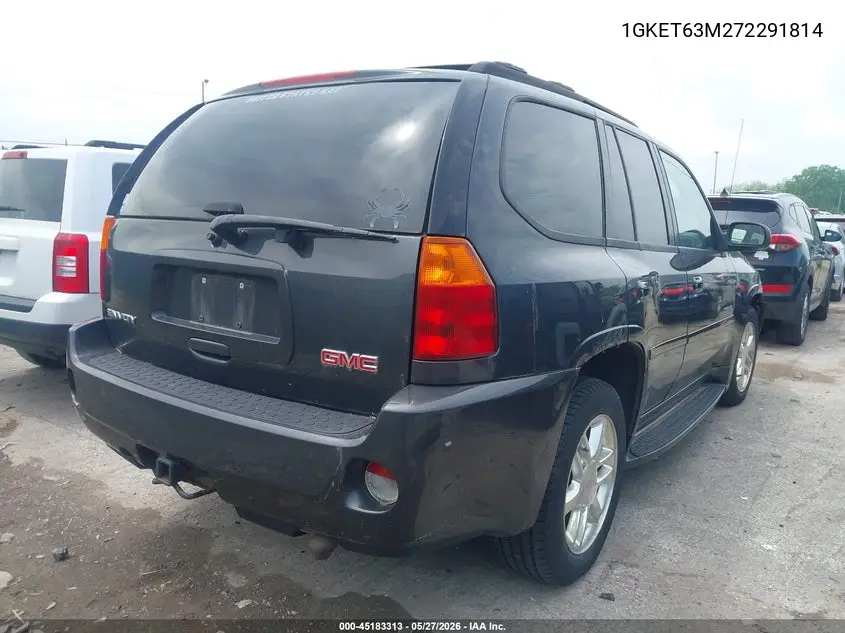 2007 GMC Envoy Denali VIN: 1GKET63M272291814 Lot: 45183313