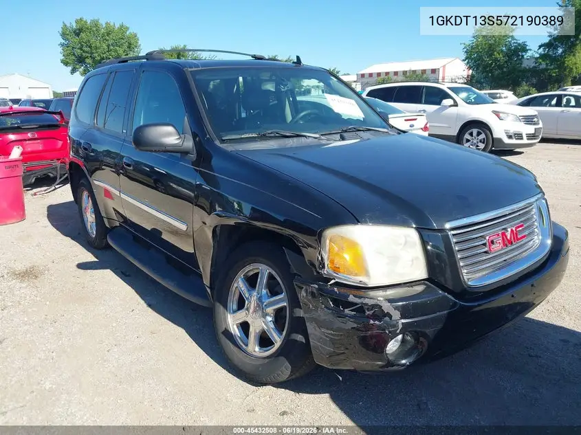 2007 GMC Envoy Slt VIN: 1GKDT13S572190389 Lot: 45432508