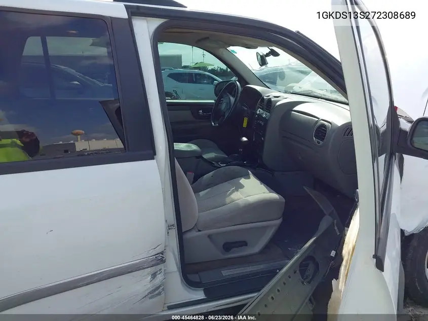 2007 GMC Envoy Sle Commercial VIN: 1GKDS13S272308689 Lot: 45464828