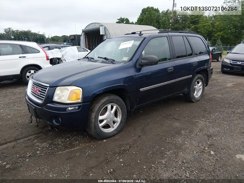 2007 GMC Envoy Sle Commercial VIN: 1GKDT13S072106284 Lot: 45502564