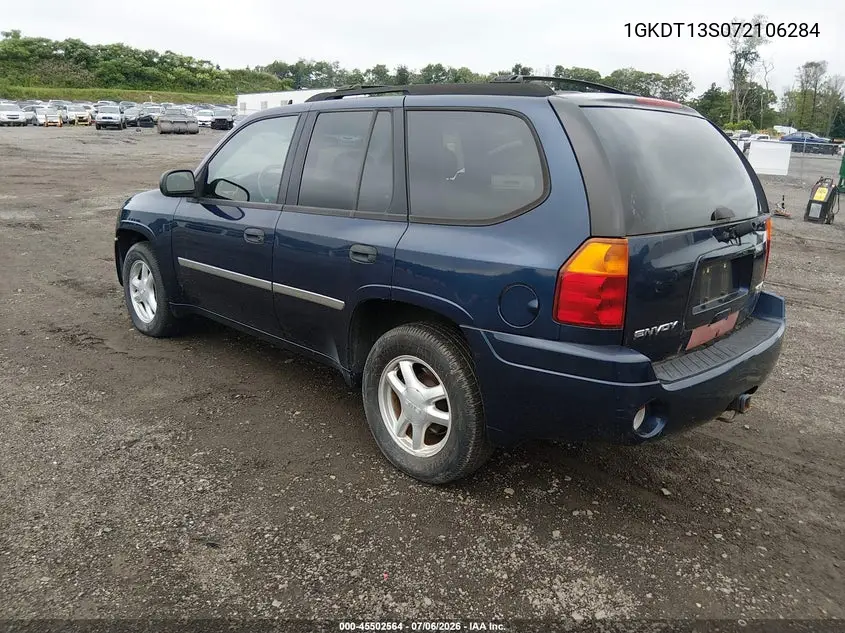 2007 GMC Envoy Sle Commercial VIN: 1GKDT13S072106284 Lot: 45502564