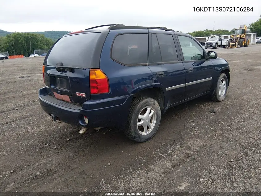 2007 GMC Envoy Sle Commercial VIN: 1GKDT13S072106284 Lot: 45502564