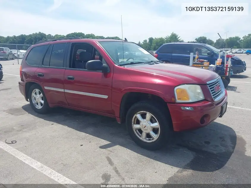 2007 GMC Envoy Sle Commercial VIN: 1GKDT13S372159139 Lot: 45569008