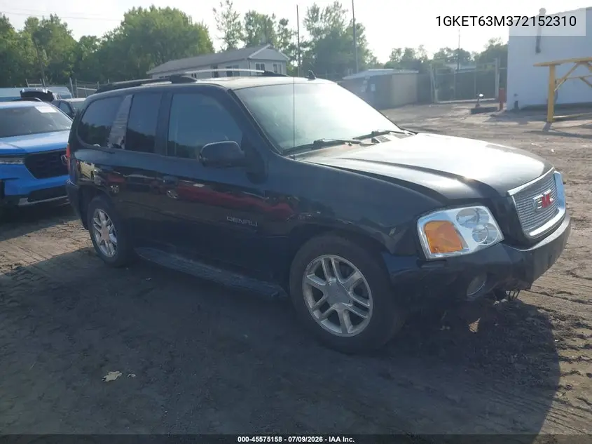 2007 GMC Envoy Denali VIN: 1GKET63M372152310 Lot: 45575158