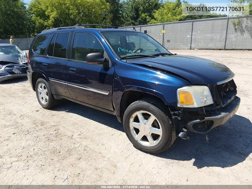 2007 GMC Envoy Slt VIN: 1GKDT13S772170631 Lot: 45618050