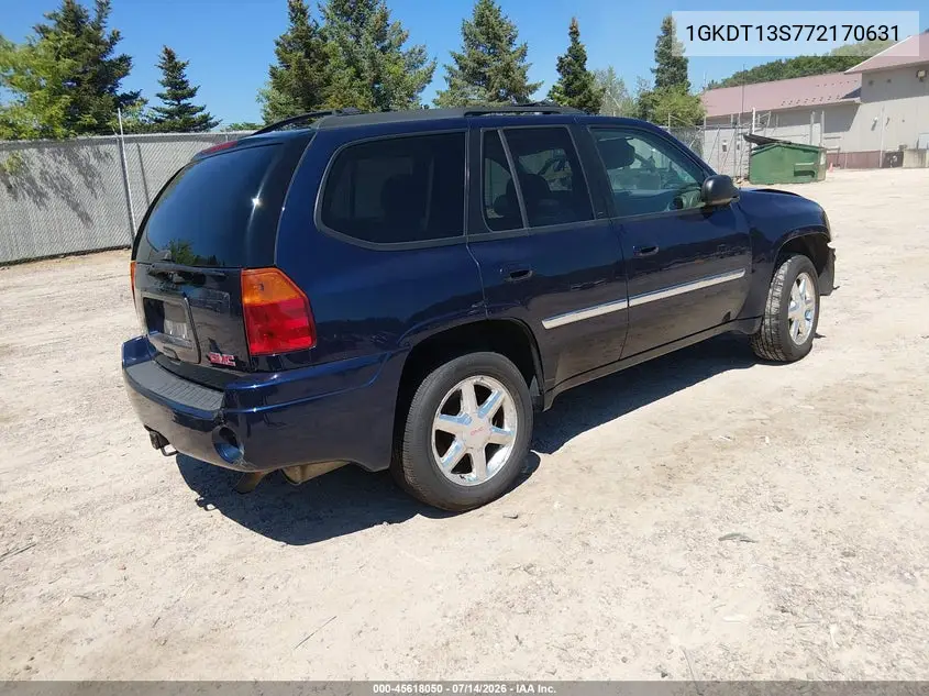 2007 GMC Envoy Slt VIN: 1GKDT13S772170631 Lot: 45618050