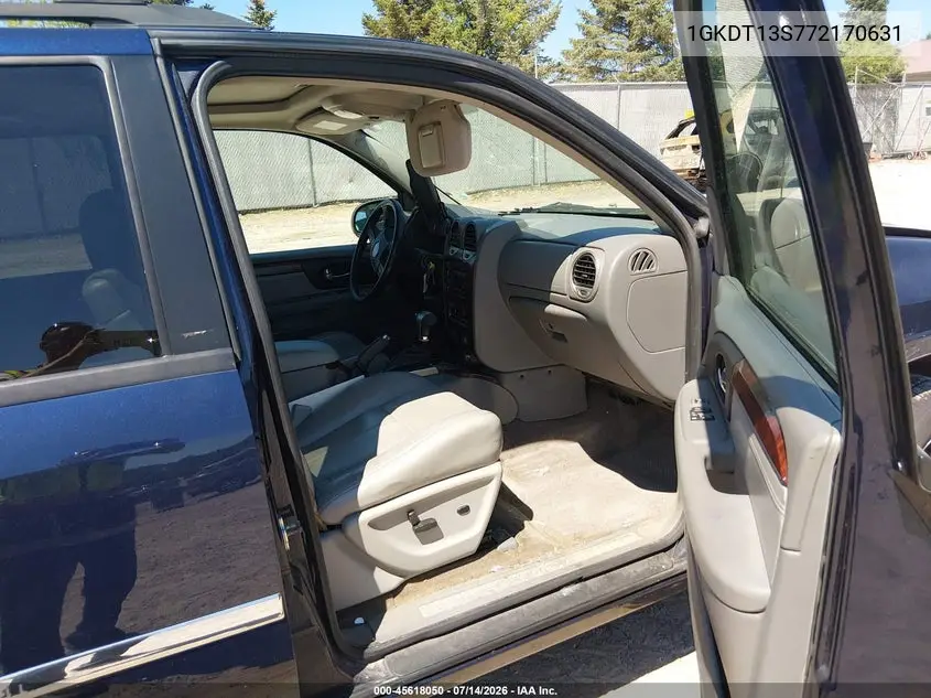 2007 GMC Envoy Slt VIN: 1GKDT13S772170631 Lot: 45618050