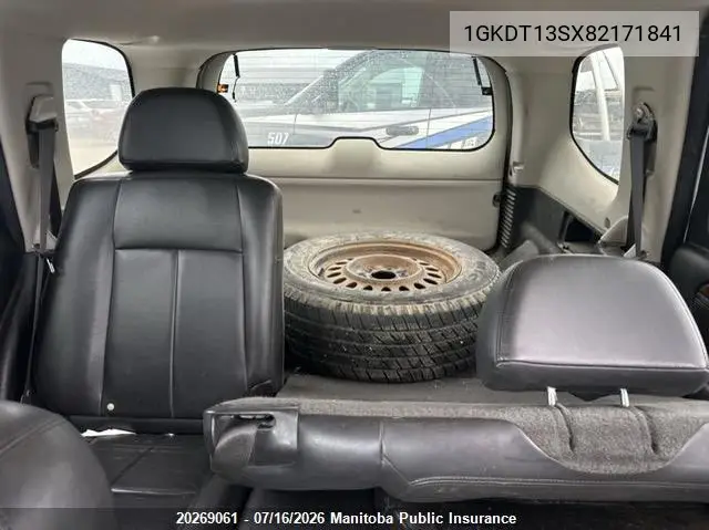 2008 GMC Envoy Slt VIN: 1GKDT13SX82171841 Lot: 20269061