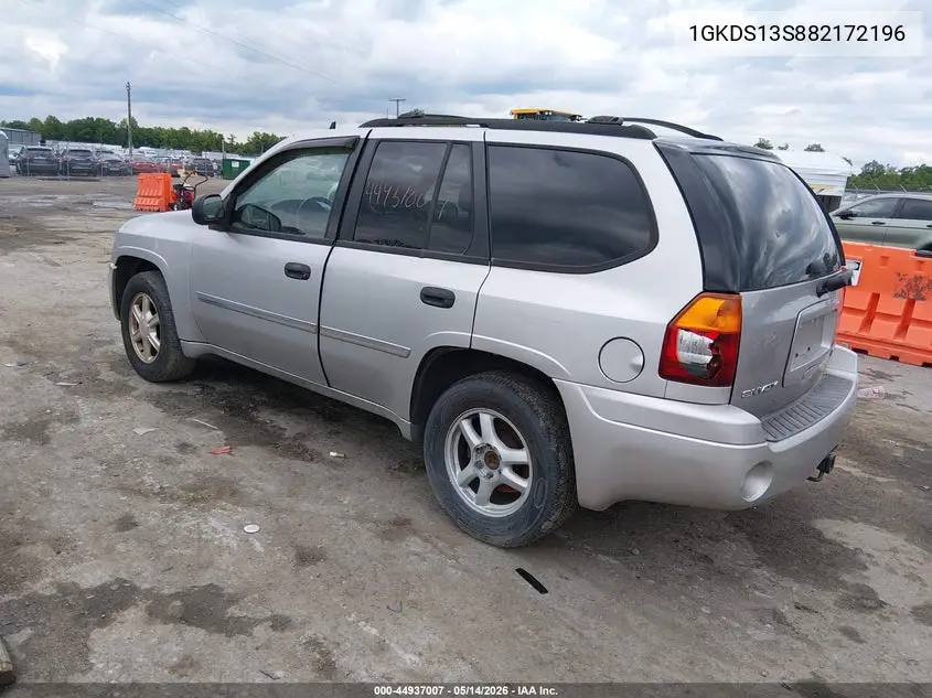 2008 GMC Envoy Sle VIN: 1GKDS13S882172196 Lot: 44937007