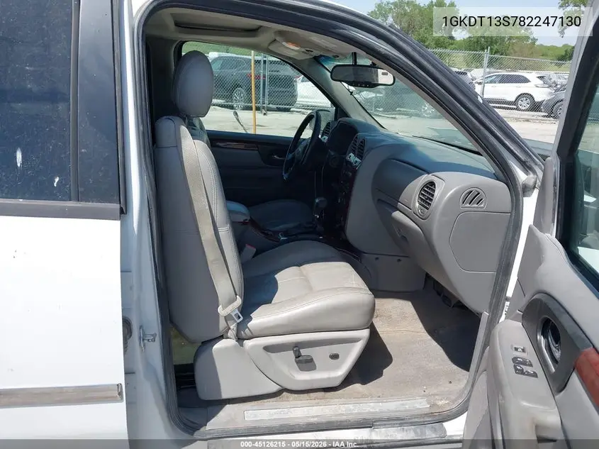 2008 GMC Envoy Slt VIN: 1GKDT13S782247130 Lot: 45126215