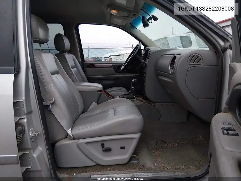 2008 GMC Envoy Slt VIN: 1GKDT13S282208008 Lot: 45393389
