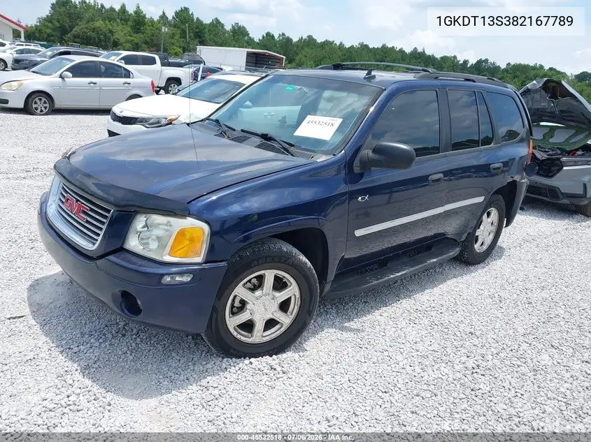 2008 GMC Envoy Sle VIN: 1GKDT13S382167789 Lot: 45532518