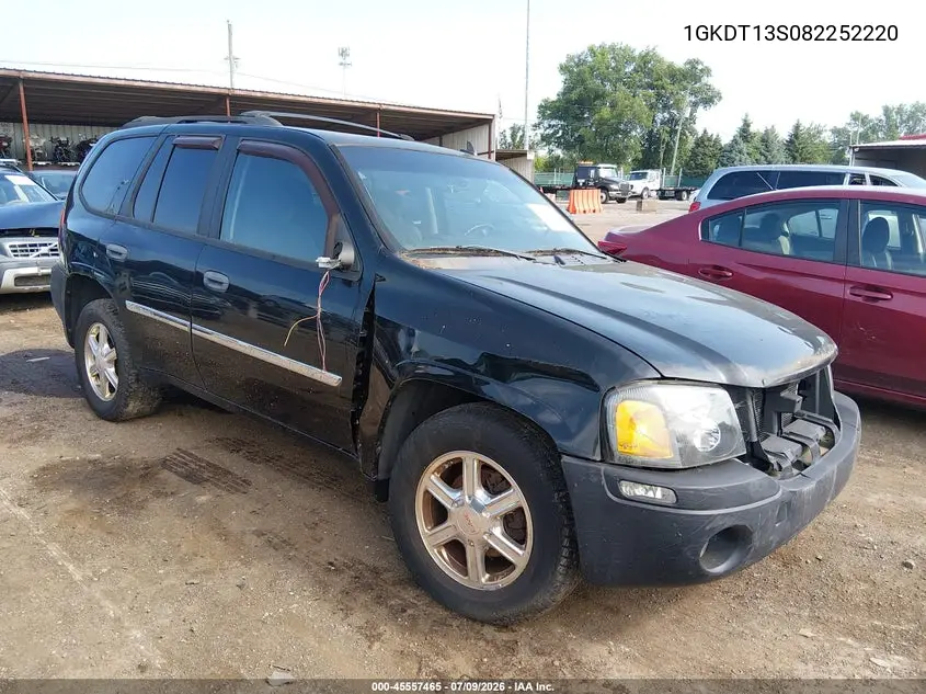 2008 GMC Envoy Sle VIN: 1GKDT13S082252220 Lot: 45557465