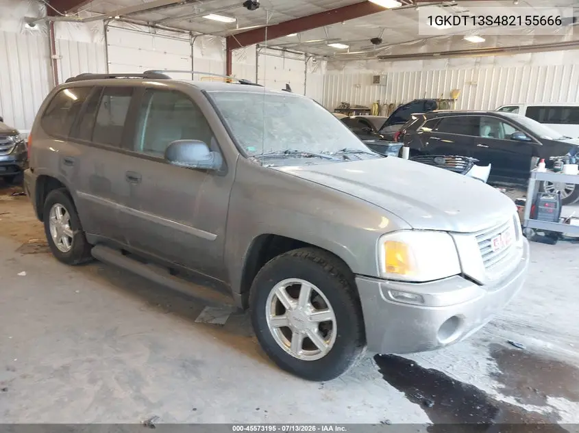 2008 GMC Envoy Sle VIN: 1GKDT13S482155666 Lot: 45573195