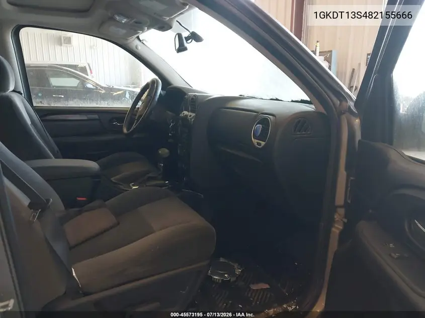 2008 GMC Envoy Sle VIN: 1GKDT13S482155666 Lot: 45573195
