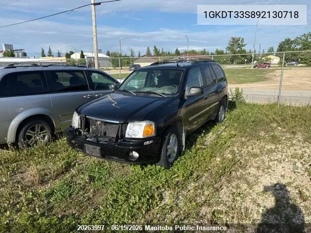 2009 GMC Envoy Sle VIN: 1GKDT33S892130718 Lot: 20263997