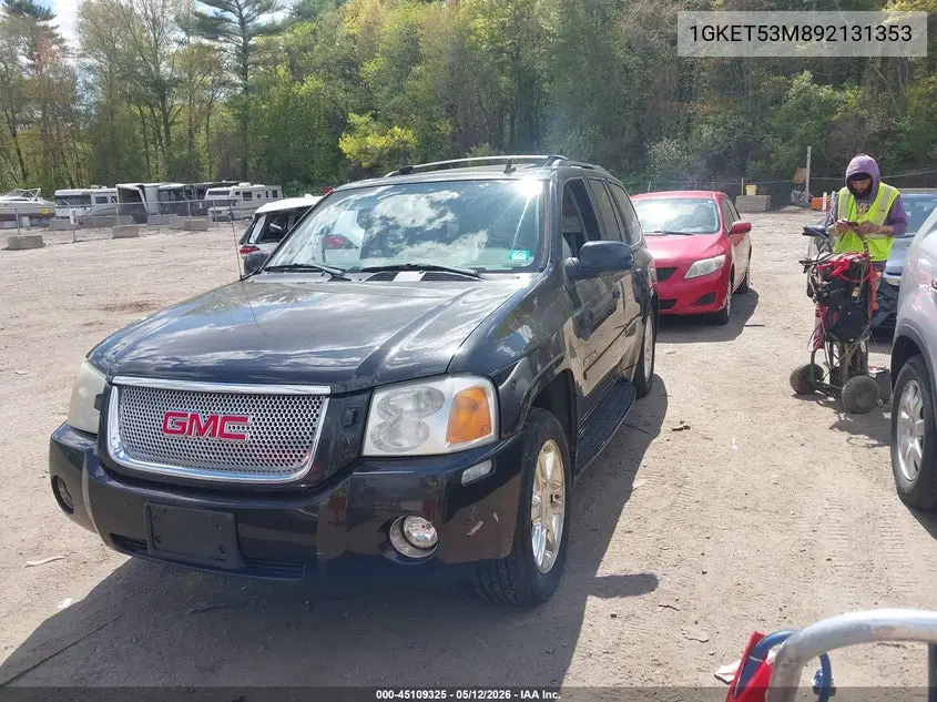 2009 GMC Envoy Denali VIN: 1GKET53M892131353 Lot: 45109325