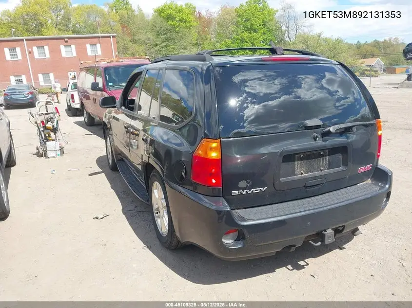 2009 GMC Envoy Denali VIN: 1GKET53M892131353 Lot: 45109325