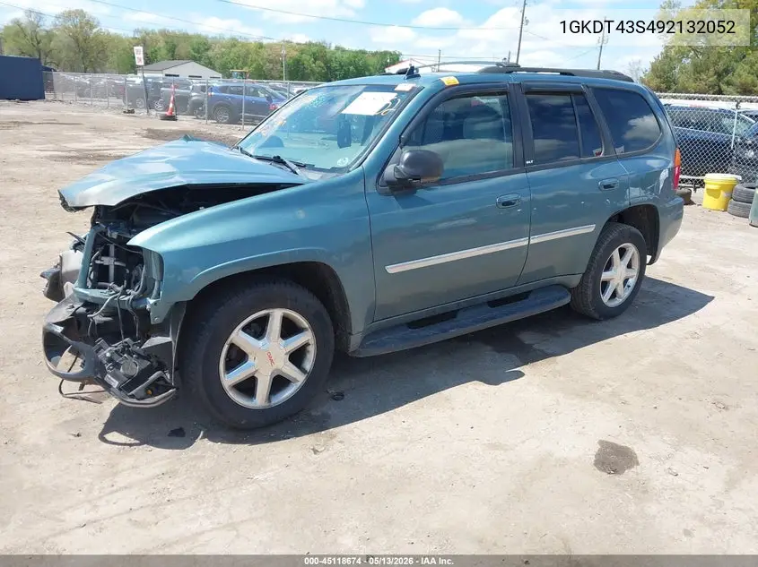 2009 GMC Envoy Slt VIN: 1GKDT43S492132052 Lot: 45118674