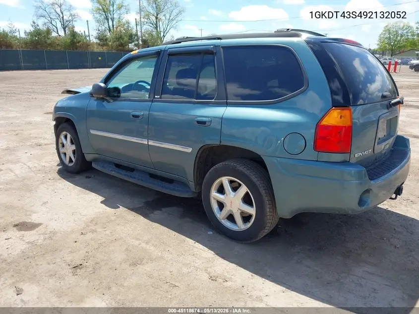 2009 GMC Envoy Slt VIN: 1GKDT43S492132052 Lot: 45118674