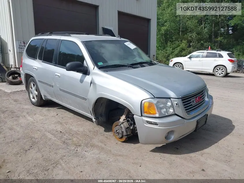 2009 GMC Envoy Slt VIN: 1GKDT43S992127588 Lot: 45458367